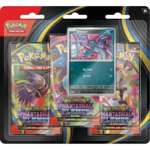 Pokémon TCG Mega Evolution Phantasmal Flames Triple Blister