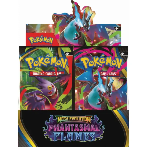 Pokémon TCG Mega Evolution Phantasmal Flames Booster Box - Image 4