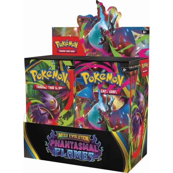 Pokémon TCG Mega Evolution Phantasmal Flames Booster Box - Image 3