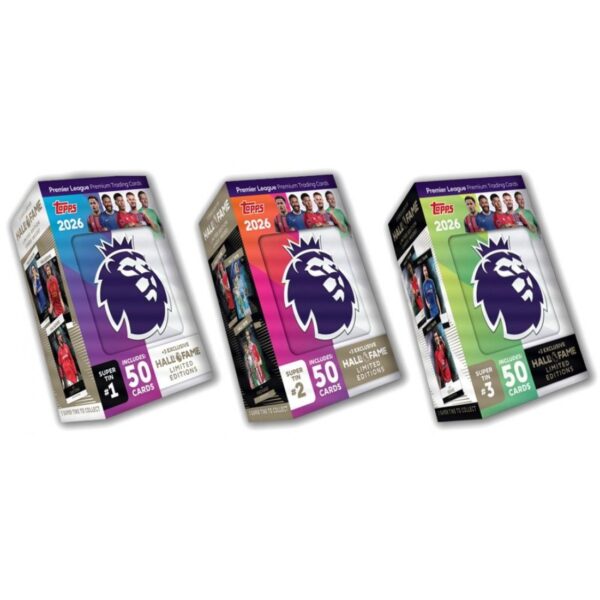 Topps Premier League 2026 Super Tin