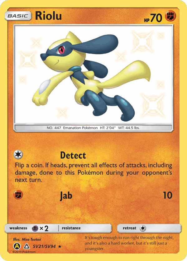 Riolu - Hidden Fates Shiny Vault - SV21/94