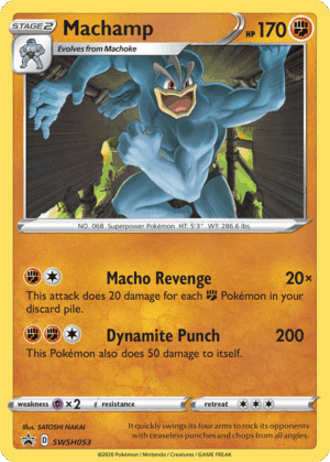 Machamp - SWSH Black Star Promos - SWSH053/307