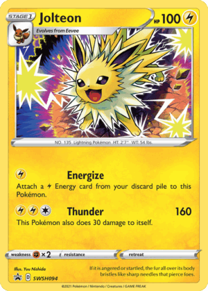 Jolteon - SWSH Black Star Promos - SWSH094/307