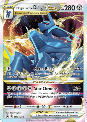 Origin Forme Dialga VSTAR - SWSH Black Star Promos - SWSH256/307