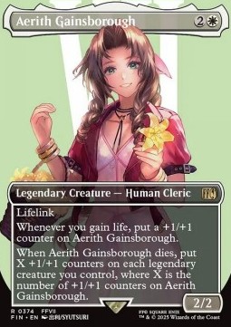 Magic The Gathering Final Fantasy - Aerith Gainsborough - R 0374