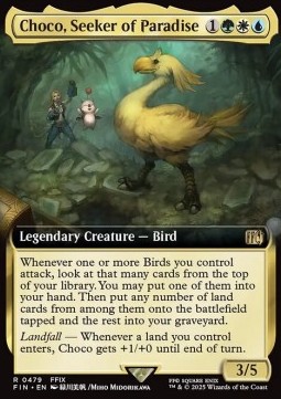 Magic The Gathering Final Fantasy: Extras - Choco, Seeker of Paradise - R 0479