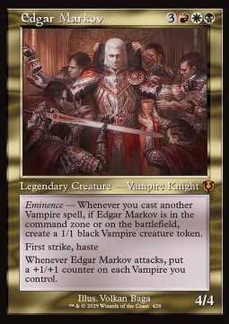 Magic The Gathering Innistrad Remastered: Extras - Edgar Markov - 428