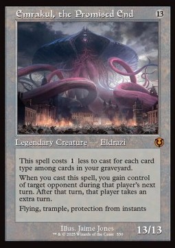 Magic The Gathering Innistrad Remastered: Extras - Emrakul, the Promised End - 330 (Foil)