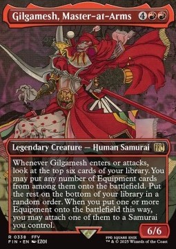 Magic The Gathering Final Fantasy: Extras - Gilgamesh, Master-at-Arms - R 0338