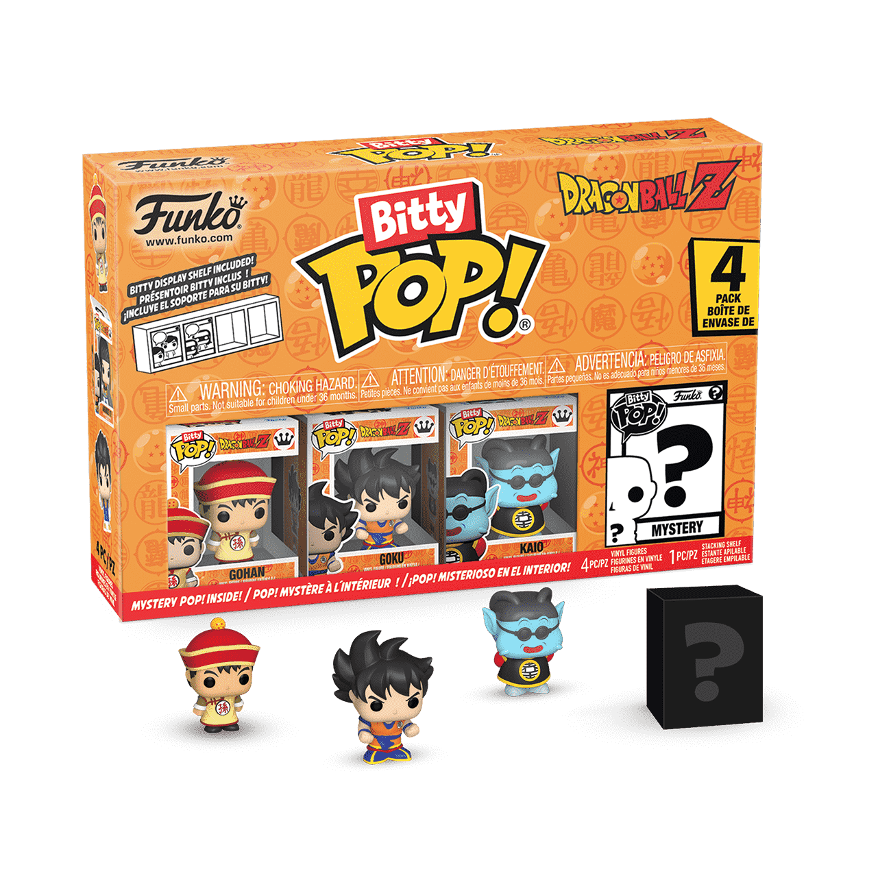 Bitty POP! Games: Dragon Ball Z Gohan Bitty POP! 4-Pack