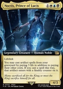 Magic The Gathering Final Fantasy: Extras - Noctis, Prince of Lucis - R 0500