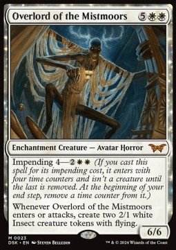 Magic The Gathering Duskmourn: House of Horror - Overlord of the Mistmoors - M 0023 (Foil)