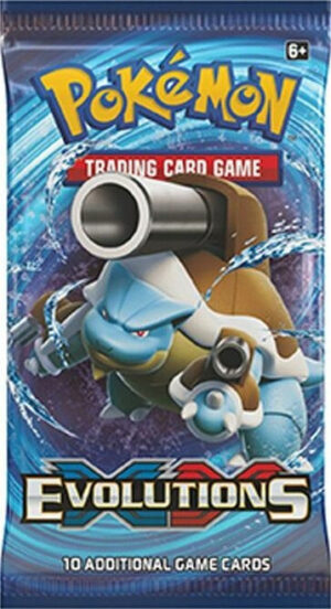 Pokémon TCG XY Evolutions Booster Pack - Blastoise Artwork