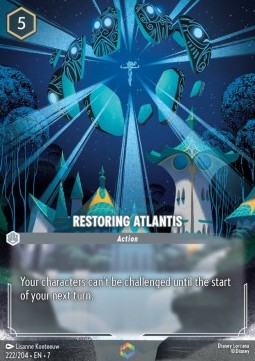Lorcana - Archazia's Island - Restoring Atlantis - 222/204