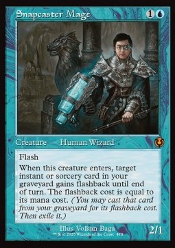 Magic The Gathering Innistrad Remastered: Extras - Snapcaster Mage - 478