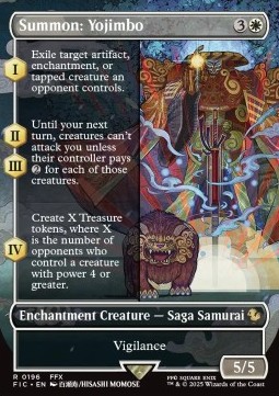 Commander: Magic The Gathering Final Fantasy: Extras - Summon: Yojimbo - R 0196
