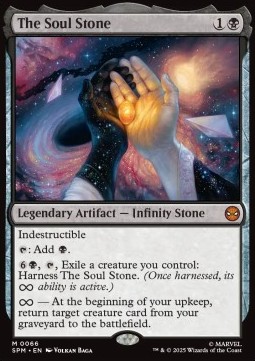 Magic The Gathering Marvel's Spider-Man - The Soul Stone - M 0066 (Foil)
