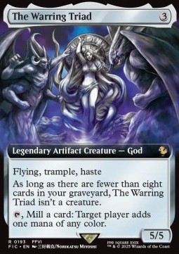 Commander: Magic The Gathering Final Fantasy: Extras - The Warring Triad - R 0193