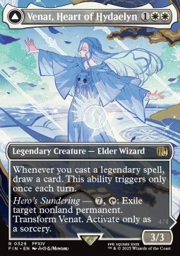 Magic The Gathering Final Fantasy: Extras - Venat, Heart of Hydaelyn - R 0329 (Foil)