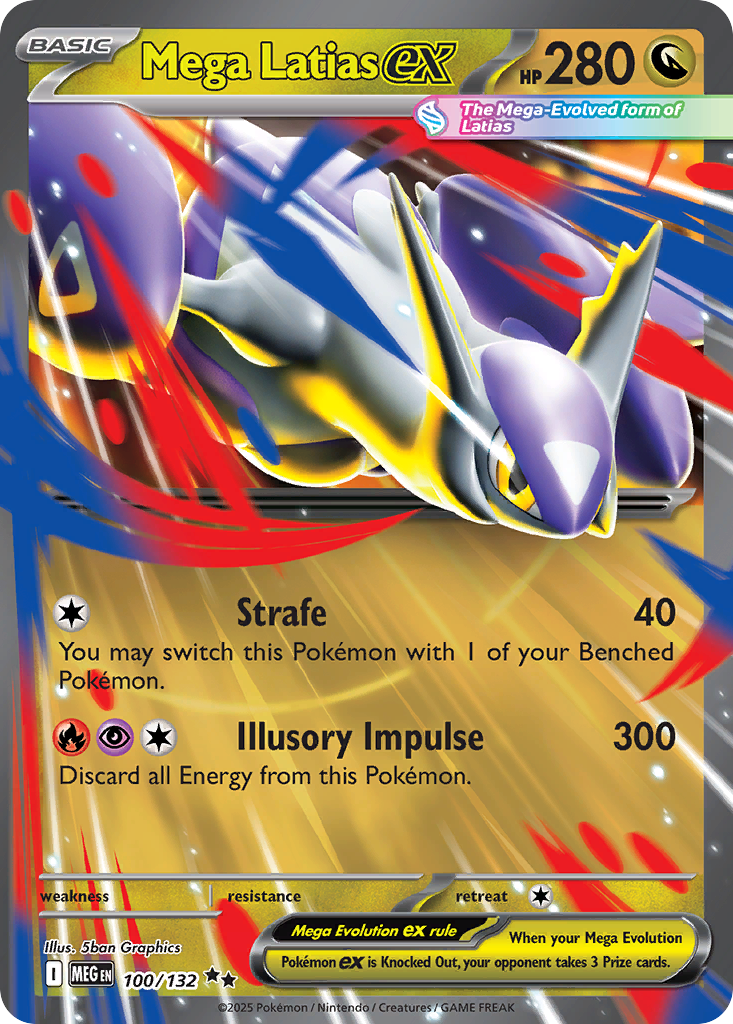 Mega Latias ex - Mega Evolution - 100/132