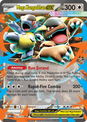 Mega Kangaskhan ex - Mega Evolution - 104/132