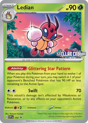 Ledian - Scarlet & Violet Black Star Promos - SVP 133