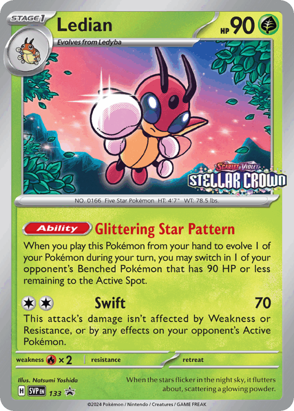 Ledian - Scarlet & Violet Black Star Promos - SVP 133