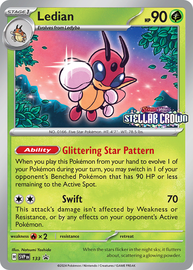 Ledian - Scarlet & Violet Black Star Promos - SVP 133