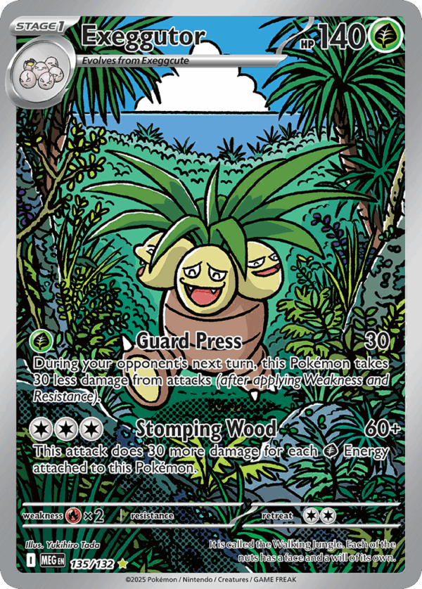 Exeggutor - Mega Evolution - 135/132