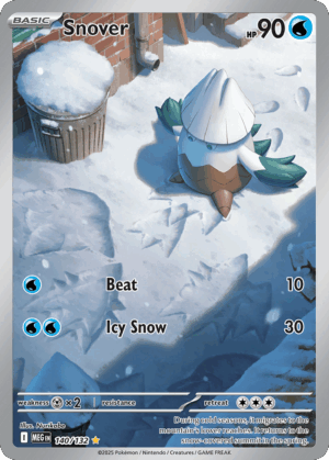 Snover - Mega Evolution - 140/132