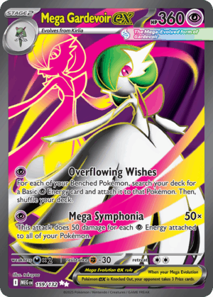 Mega Gardevoir ex - Mega Evolution - 159/132