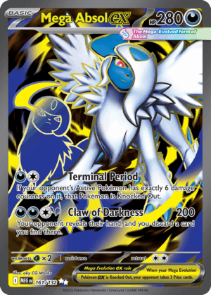 Mega Absol ex - Mega Evolution - 161/132