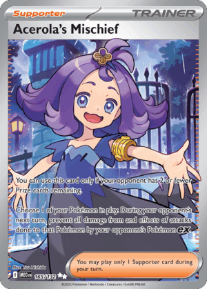 Acerola's Mischief - Mega Evolution - 165/132