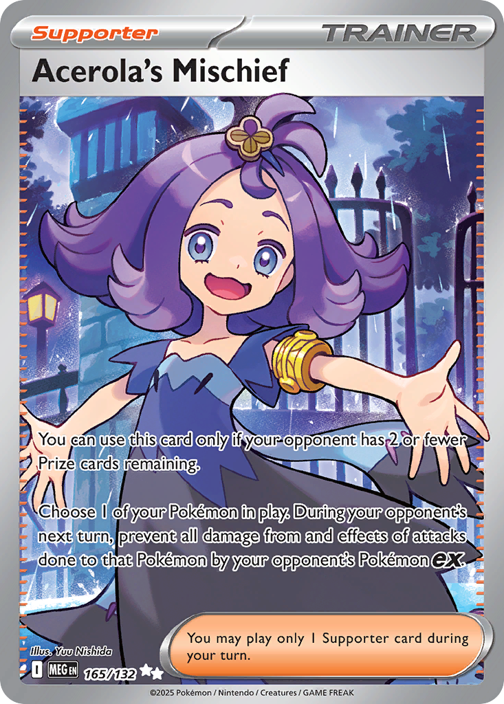 Acerola's Mischief - Mega Evolution - 165/132