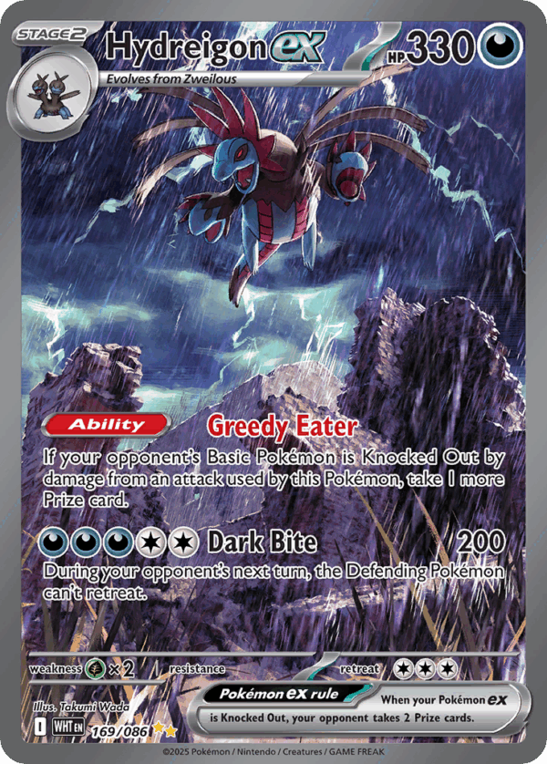 Hydreigon ex - White Flare - 169/086