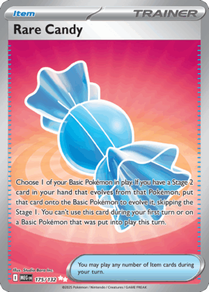 Rare Candy - Mega Evolution - 175/132