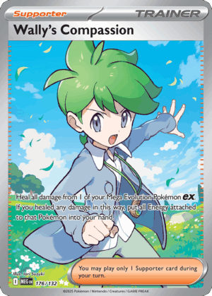 Wally's Compassion - Mega Evolution - 176/132