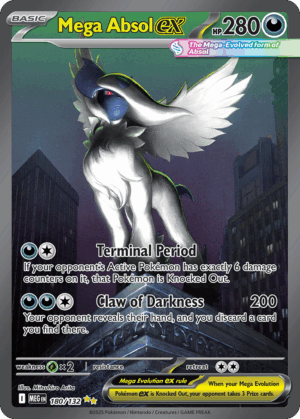 Mega Absol ex - Mega Evolution - 180/132