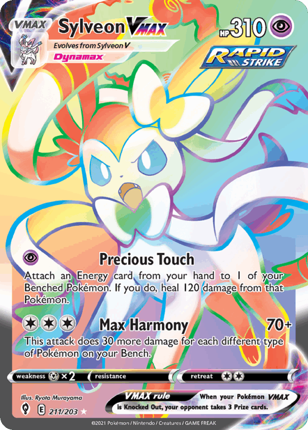 Sylveon VMAX - Evolving Skies - 211/203