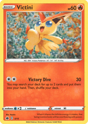 Victini - McDonald's Collection 2022 - 5/15 (Holo)