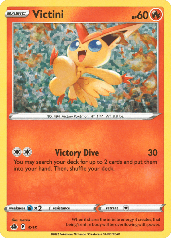 Victini - McDonald's Collection 2022 - 5/15 (Holo)