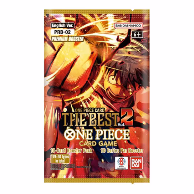 One Piece Card Game - The Best Vol. 2 PRB02 Booster Pack