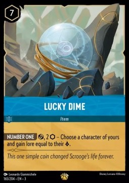 Lucky Dime - 165/204 - Into the Inklands (Foil)