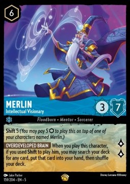 Merlin - Intellectual Visionary - 159/204 - Shimmering Skies