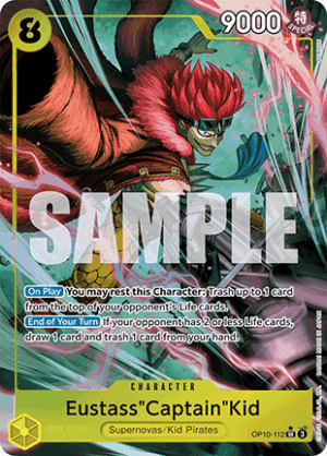 Esutass "Captain" Kid - Royal Blood - OP10-112