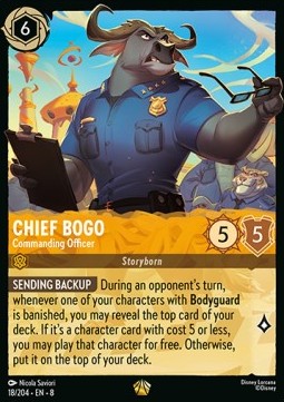 Chief Bogo - Commanding Officer - 18/204 - Reign of Jafar