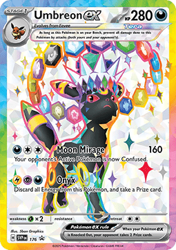 Umbreon ex - Scarlet & Violet Black Star Promos - SVP 176