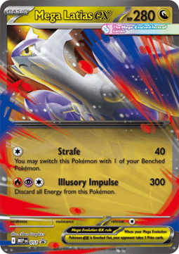 Mega Latias ex - Black Star Promos - MEP 011 (Unsealed)