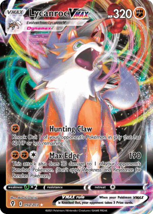 Lycanroc VMAX - Evolving Skies - 92/203