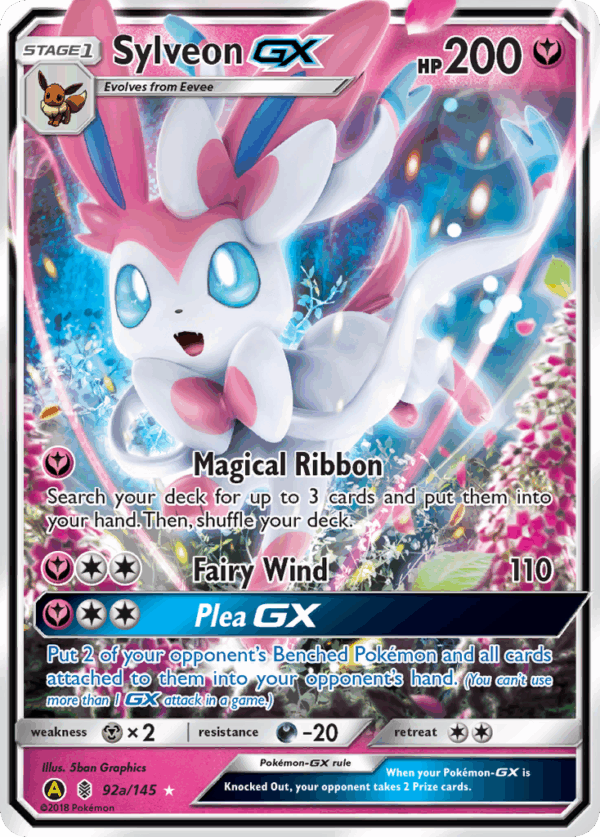 Sylveon-GX - Guardians Rising - 92a/145